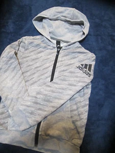 Adidas Sweatjacke Gr. 122 Trainingsjacke Jacke m. Kapuze - Bild 1 von 4
