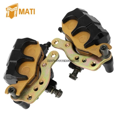 Pinzas de freno delanteras izquierda derecha para Kawasaki Bayou 300 4x4 KLF300-C 1989-2005 Foto 1 de 4