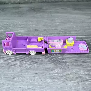 Vintage Polly Pocket Bludbird 1994 Polly's Horsebox Stall für unterwegs kompaktes Spielzeug - Bild 1 von 15