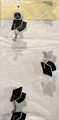 Spritz Graduation Table Covers 52.5" x 108" | Party Supplies | Graduation - Image 1 of 2