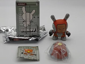 Kidrobot Dunny Post Apocalypse UTMC Heavy Trooper Enclave 13 Orange Mecha - Picture 1 of 6