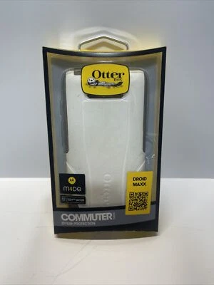 OtterBox 77-31872 Commuter Case For Motorola Droid Maxx, White/Grey - Image 1 of 4