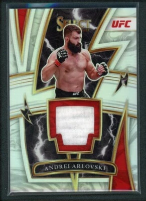 2022 ANDREI ARLOVSKI RELIC PANINI SELECT UFC SILVER - Image 1 of 2