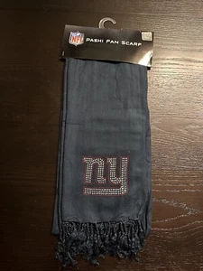 ¡Oferta! NFL New York Giants Mujeres Invierno Pashi Estrás Equipo Fan Bufanda WH - Imagen 1 de 2