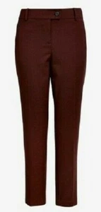 Ladies Next Chocolate Texture Slim Trouser UK 16L; EUR 44 RRP £36 - Picture 1 of 9