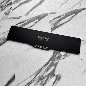 4D Acrylic Tesla Model Y Tesla Model S P100 Car Number Plate Surround Holder - Picture 1 of 7