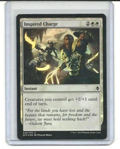 Carga Inspirada - Lámina - Batalla por Zendikar - Magic the Gathering - Imagen 1 de 4
