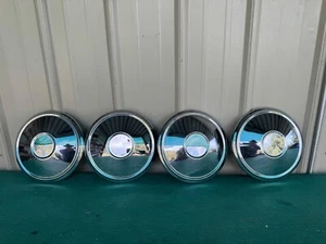 Vintage 1970's Datsun Pick-up Truck 520 521 Hub Cap Wheel Cover Set of 4 - Picture 1 of 20