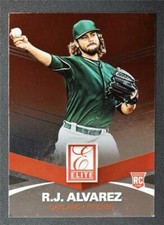 2015 Elite #10 R.J. Alvarez RC - NM-MT