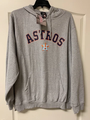NEW W TAGS - Men’s Houston Astros Stitches Baseball Pocket Hoodie- 2XL-MSRP $65 Cover