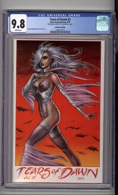 Tears of Dawn No2 CGC 9.8 пронумерованное издание изготовлено с 3873 на обложке 1997 - Изображение 1 из 3