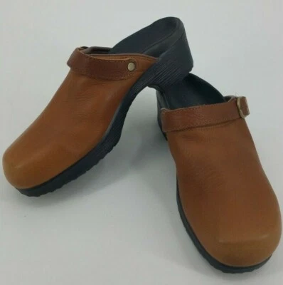 NEW Ana Tech Clogs Slip On Mule Brown Shoes Womens 42 EU 10.5 USA Buckle Comfort - Image 1 of 4