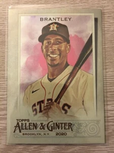 2020 Topps Allen & Ginter Michael Brantley Hot Box Silver #241 Houston Astros - Picture 1 of 1