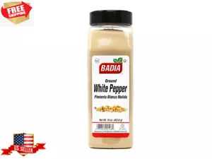 Badia Spices inc Spice, White Pepper Ground, 16-Ounce - Picture 1 of 4