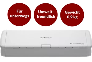 Canon imageFORMULA R10 Mobiler Scanner A4 Handscanner Dokumentenscanner 4861C003 - Bild 1 von 11