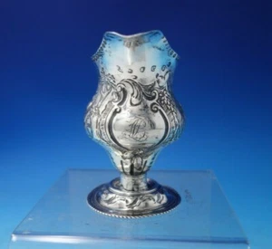 Pájaros zorro paisaje repujado crema plata esterlina georgiana inglesa (#5518) - Imagen 1 de 9