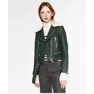 Zara Moto Jacket M - Picture 1 of 4