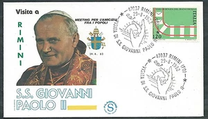1982 VATIKAN REISEN VON PAPST RIMINI - SV - Bild 1 von 1