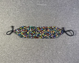 Embera Chami Perlen Armband von Frauen des kolumbianischen Ureinwohnerstammes 3220 - Bild 1 von 2