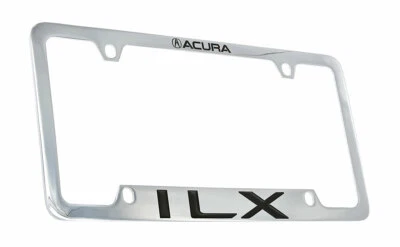 Soporte marco placa metal cromado marca denominativa Acura ILX Foto 1 de 4