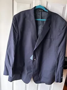 Jos A Bank Stays Cool Navy Suit Blazer 3 Button Size 52R NWT - Picture 1 of 15
