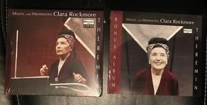 Clara Rockmore - Music And Memories and Bonus Album Theremin RARE! Sealed! - Picture 1 of 2