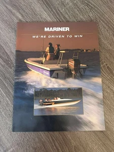 VINTAGE 1995 MARINER BOAT DEALER SALES BROCHURE WE'RE DRIVEN TO WIN - Bild 1 von 2