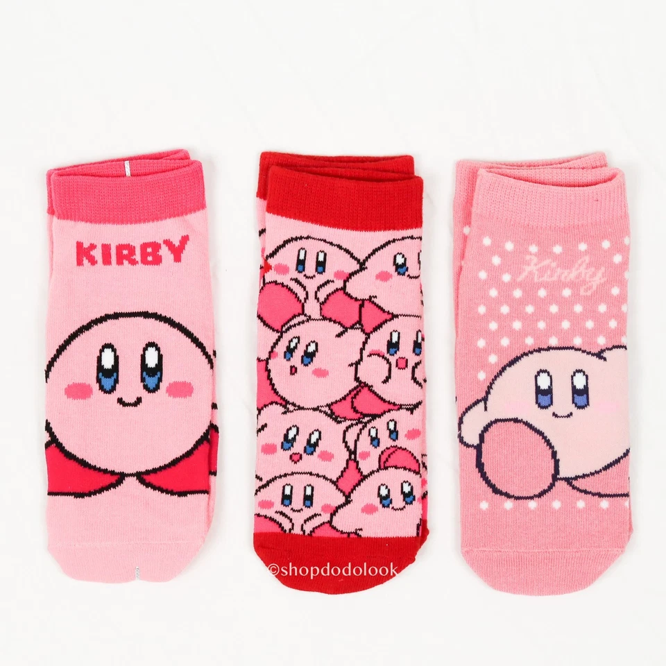 Colección Calcetines Algodón Nintendo Kirby Adventure Foto 1 de 1