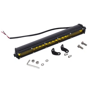 10-Inch Light Bar Construction Work Stainless Steel Bracket Wide Applications - Picture 1 of 24