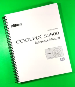 Bedienungsanleitung für Nikon S3500 Kamera 248 Seiten mit Klarsichthüllen! - Bild 1 von 1