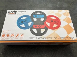 Orzley Racing Wheel Party Pack For NINTENDO SWITCH - Picture 1 of 5