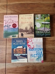 Historical Fiction Book Bundle x5 Sally Beauman, C. J. Sansom, Tash Aw. - Picture 1 of 3
