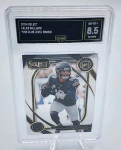 2024 Select Club Level Caleb Williams #216 (RC) Bears GMA Graded NM-MT+ 8.5 - Bild 1 von 2