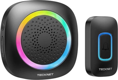 Campanello Senza Fili da Esterno Impermeabile IP66 Portata 400M 5 Livelli IT - Immagine 1 di 4