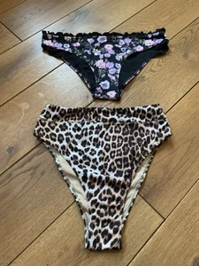 DAMEN MÄDCHEN SOMMER BIKINI SLIP BADEHOSE HOSE BH GR. 38 / M **H&M ua** 2 Teile - Bild 1 von 5