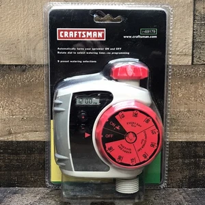 Craftsman Electronic Water Timer For Outdoor Yard Watering 71-69179 *Unopened* - Picture 1 of 7