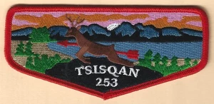 Tsisqan Lodge 253 OA flap, deer, merged 2026, FREE SHIPPING - Picture 1 of 1