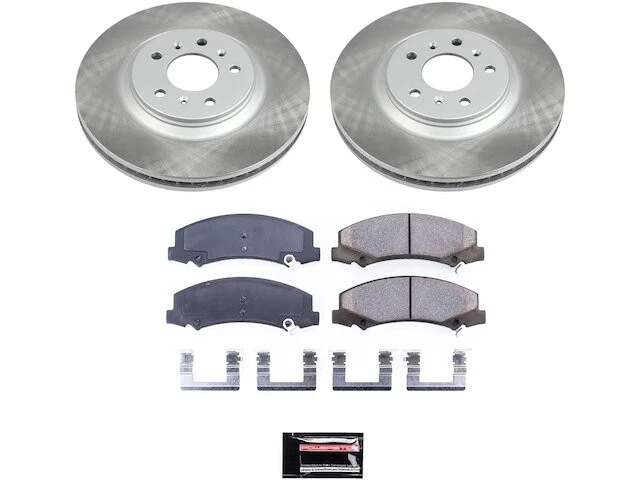 Kit de pastillas de freno delanteras y rotor para Buick LaCrosse 2008-2009 5,3 L V8 RY561NQ Foto 1 de 1