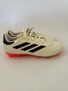 adidas Kids Size 4.5 COPA PURE 2 ELITE FIRM GROUND SOCCER CLEATS Ivory IE4985 - Picture 1 of 8