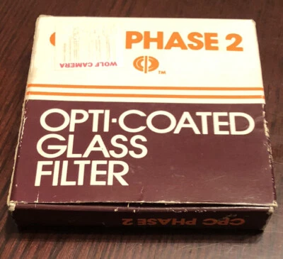 CPC Phase 2 72mm Filter Made in Japan Pre Owned PL 25767 - Image 1 of 4