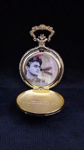 Gold Silver Pocket Watch Clock Harry Potter Round Pendant Collectible - Picture 1 of 8