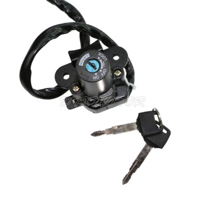 Ignition Switch Key For Kawasaki Ninja 250R EX250 2008 2009 2010 2011 2012 - Image 1 of 4