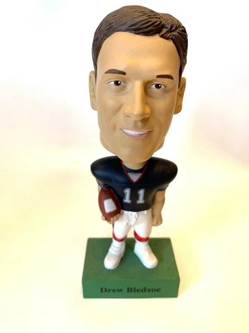 Drew Bledsoe Buffalo Bills Bobblehead McDonald's 2004 Cover