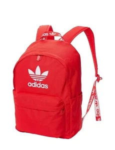 Adidas Adicolor 22.9 L Unisex Backpack 17.25x11.75x6.75" Better Scarlet New - Picture 1 of 6