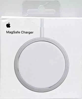 Carregador Apple MagSafe para iPhone - MHXH3AM/A - Branco (caixa aberta) - Imagem 1 de 4