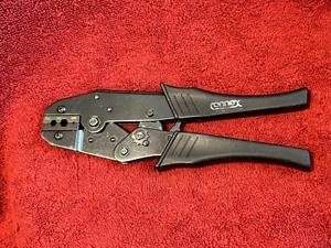 CONNEX AMPHENOL RATCHET HAND CRIMP TOOL WITH HEX JAWS .068 .255 .213 - Picture 1 of 8