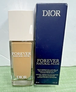 $57 Dior Forever Natural Nude Natural Perfection Foundation~ 3WO Warm Olive NIB - Picture 1 of 11