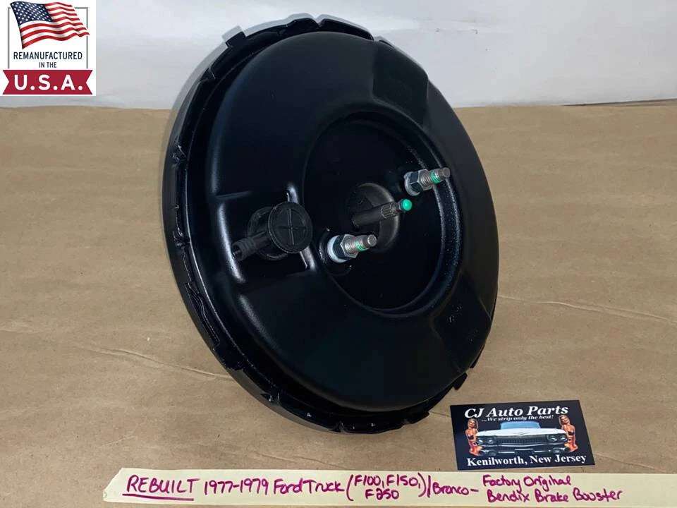 RECONSTRUIDO 1977-1979 CAMIONETA FORD F100, F150, F250, 1978 refuerzo de freno Bronco Bendix Foto 1 de 4