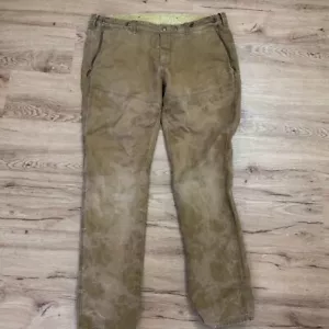 Vintage Polo Ralph Lauren Slim Fit Cotton Canvas Duck Hunting Pants Mens 38x32 - Picture 1 of 12