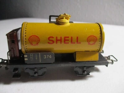 Marklin Ho 374 Shell Tank Car OO 1940s Germany excellent - Image 1 of 4